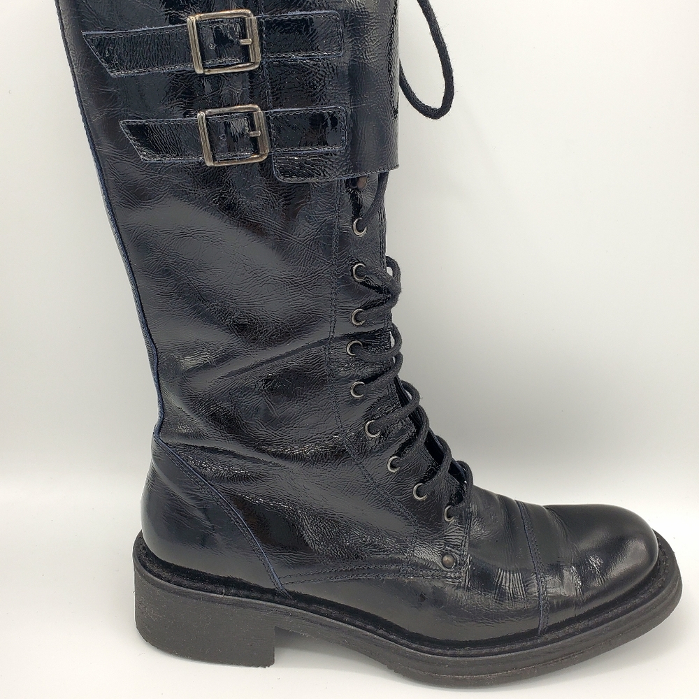 Patent Leather Boots - Picture 3 of 7